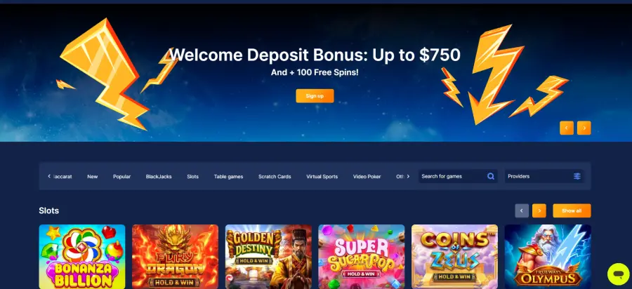 Surge casino